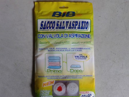 SACCO SALVA SPAZIO